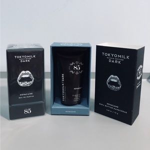 Set x2 TOKYOMILK DARK No.85 Novacaine 1.6 oz Sealed Parfum & Hand Cream 2.65 oz